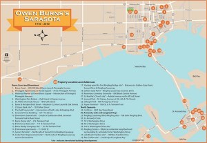 Owens Burns owned 75% of what is now the city of Sarasota