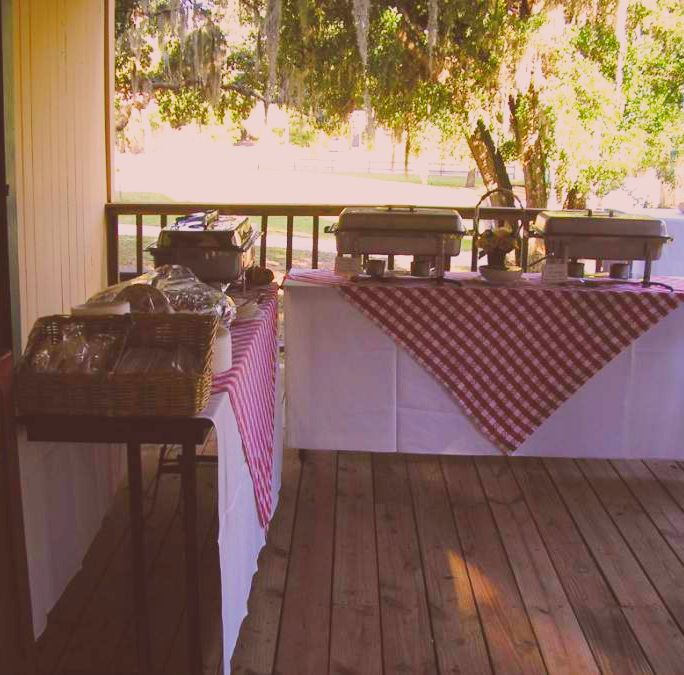Dinner on the Back Porch awaits