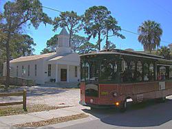 Narrated trolley tours of downtown Sarasota by the Historical Society of Sarasota County