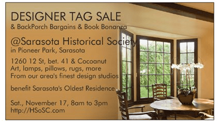 Historical Society of Sarasota's Designer Tag Sale