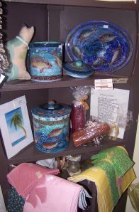 An example of the fine local crafts available in the Gift Shop at the Historical Society of Sarasota County