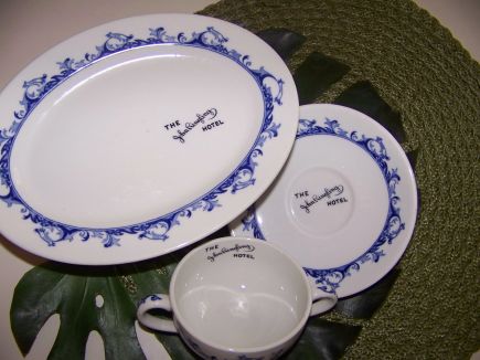 Ringling Hotel china available at the Designer Tag Sale November 17 at the Historical Society of Sarasota County