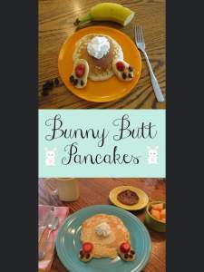 Bunny Butt Pancakes