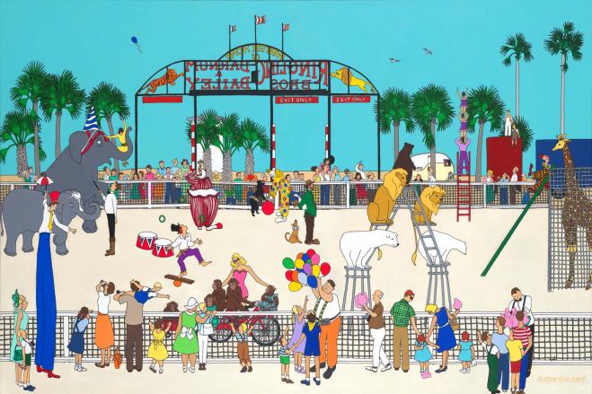 Deb Dart's artwork, Ringling