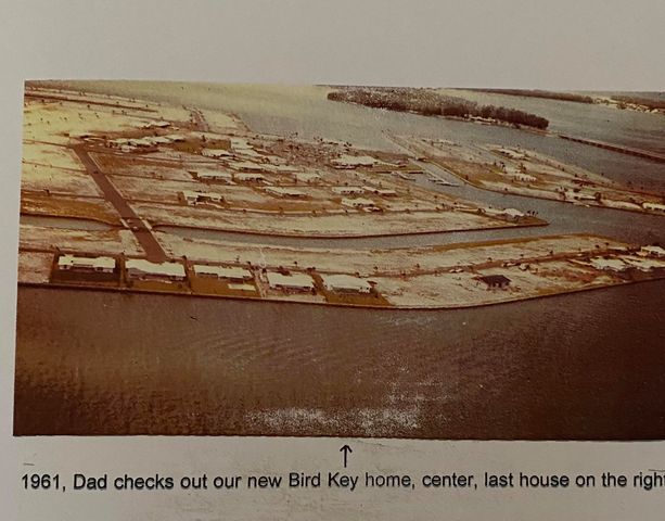 Bird Key, 1960, from the Historical Society of Sarasota County