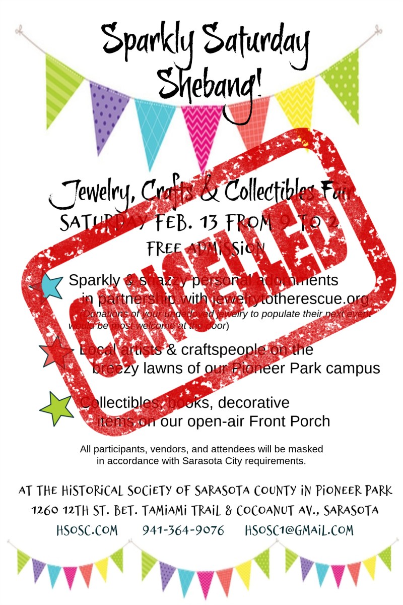 Sparkly Saturday Canceled